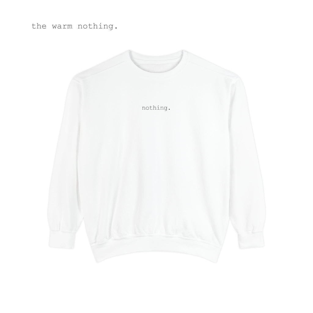 nothing. sweater